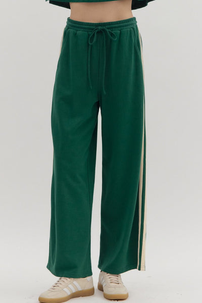 Hunter Green Wide Leg