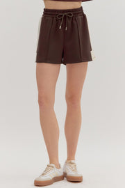 Brandy Contrast Shorts
