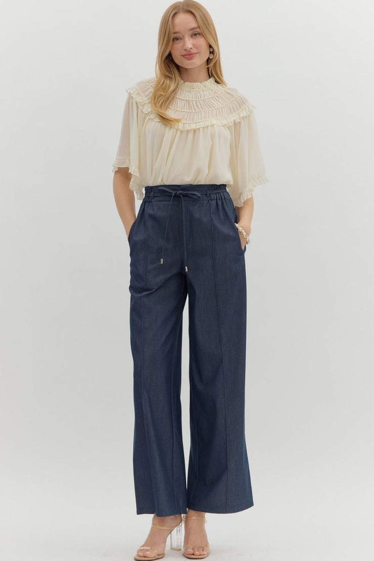 Dark Denim Lightweight Pants