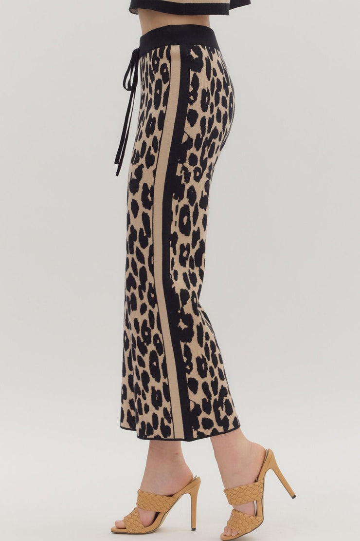 Animal Moves Knit Pants