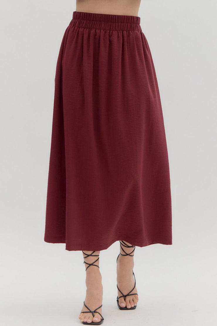 Bordeaux Skirt