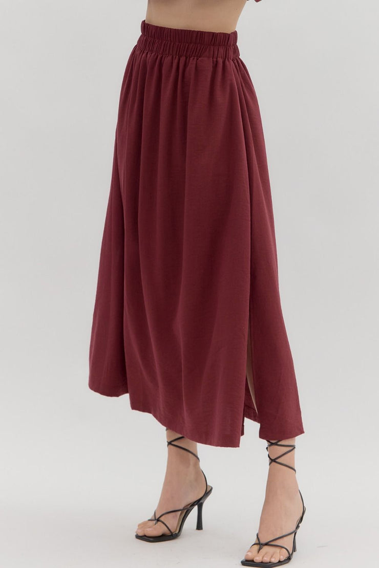 Bordeaux Skirt