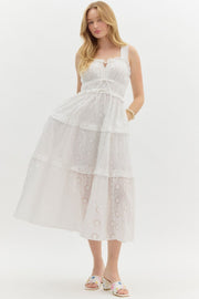 Summer White Midi