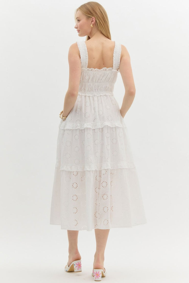 Summer White Midi