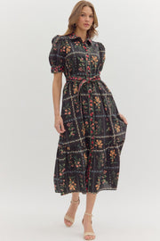 Alexandria Midi  Dress