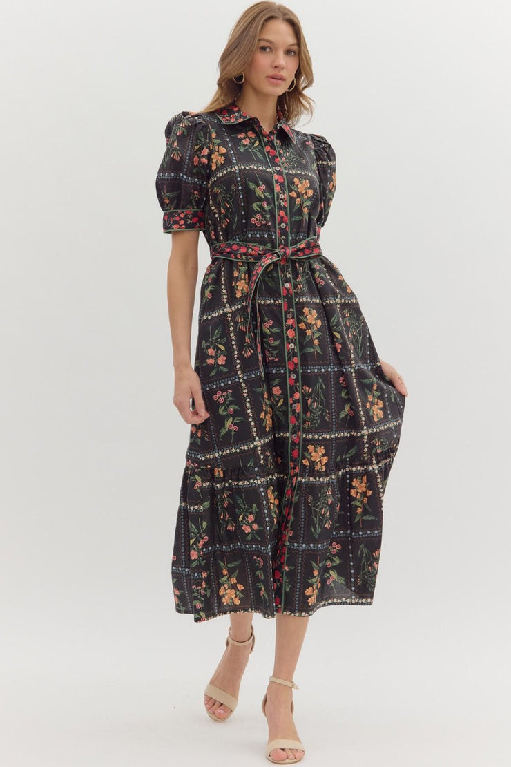 Alexandria Midi  Dress