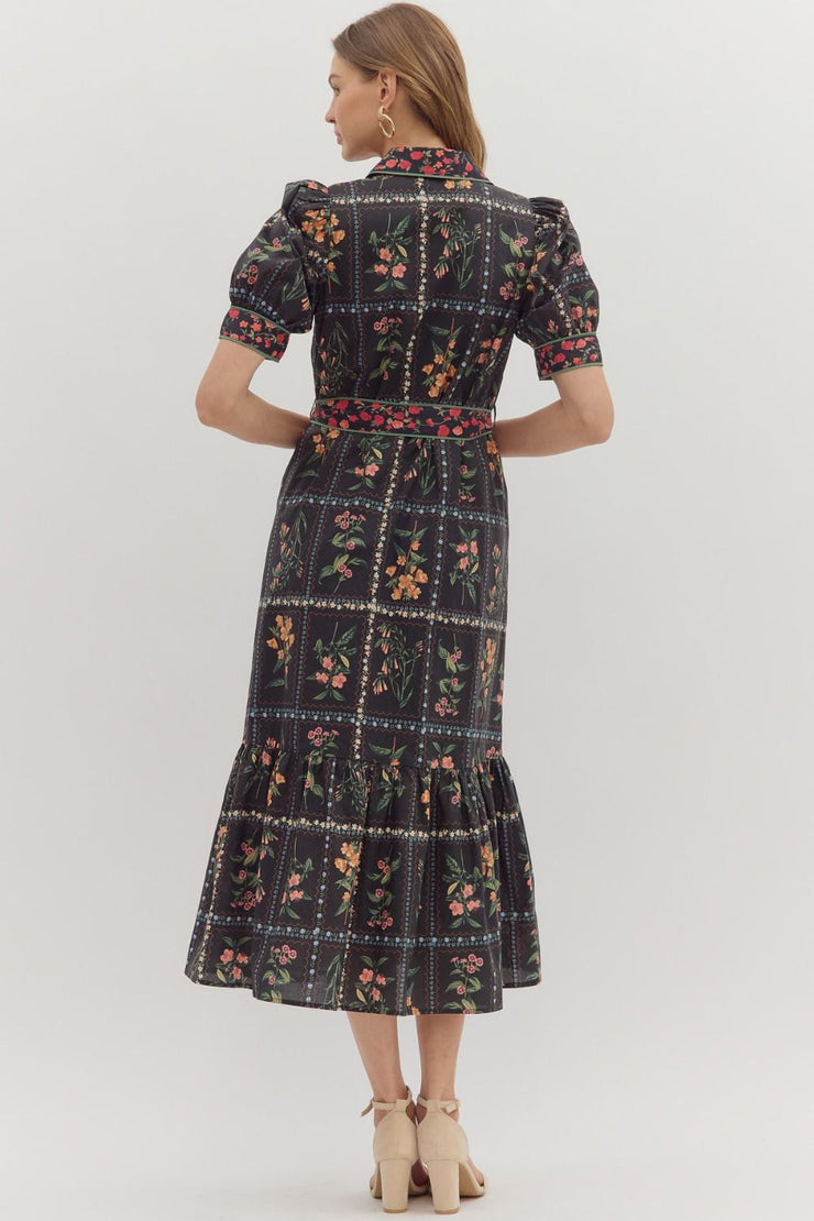 Alexandria Midi  Dress
