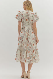 Evelyn Floral Midi