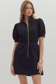 Black Zip Mini