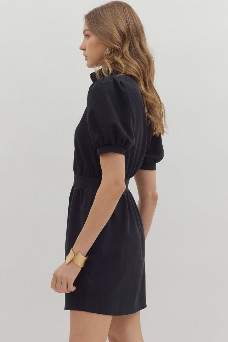 Black Zip Mini