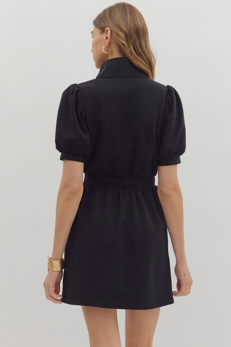 Black Zip Mini
