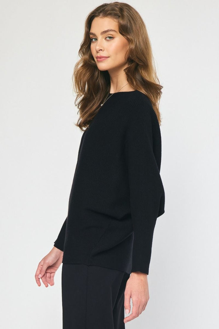 Black Sleek Sweater