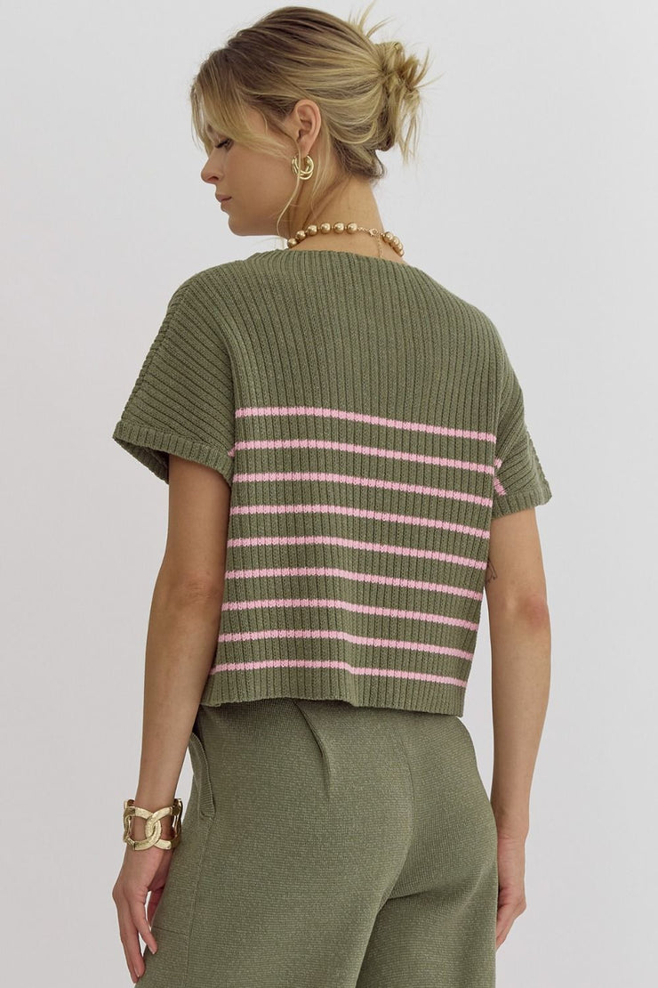 Olivia Stripe Sweater