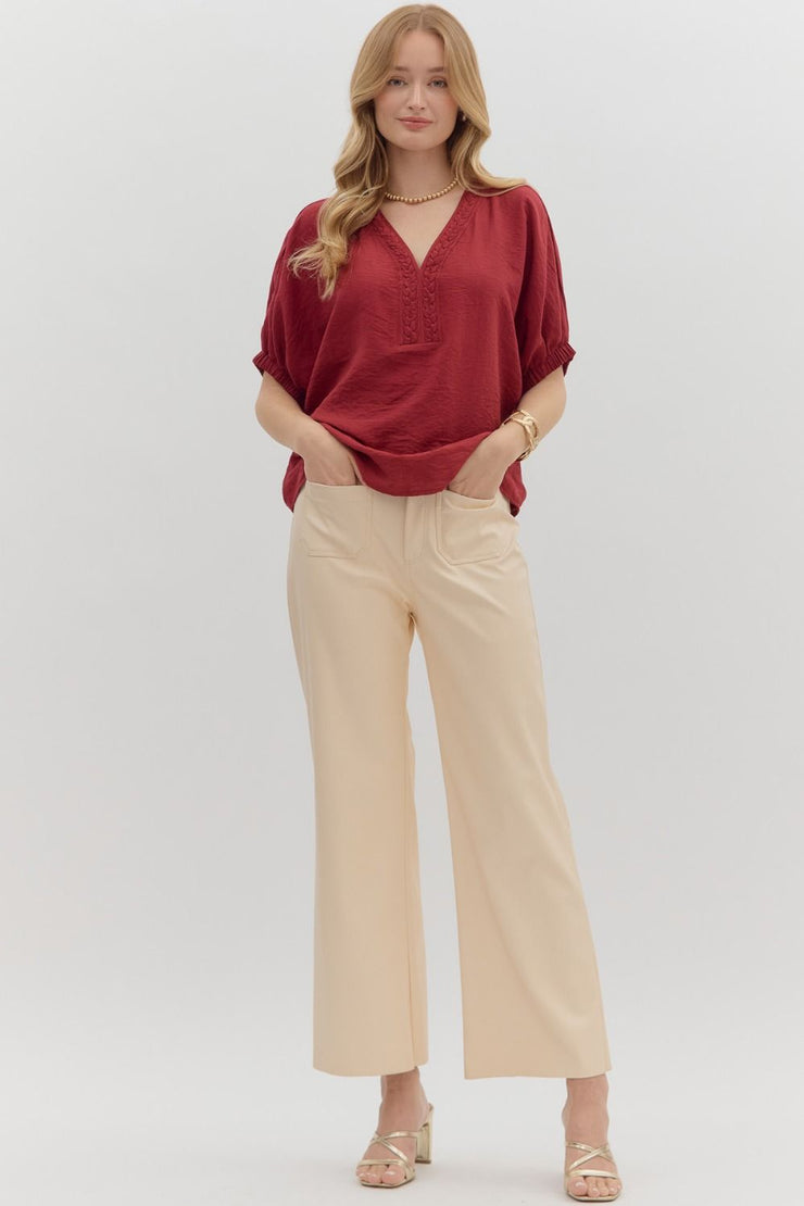 Garnet Top