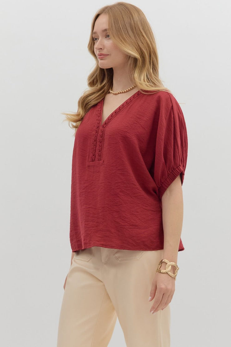 Garnet Top