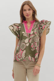 Olivia Flutter Sleeve
