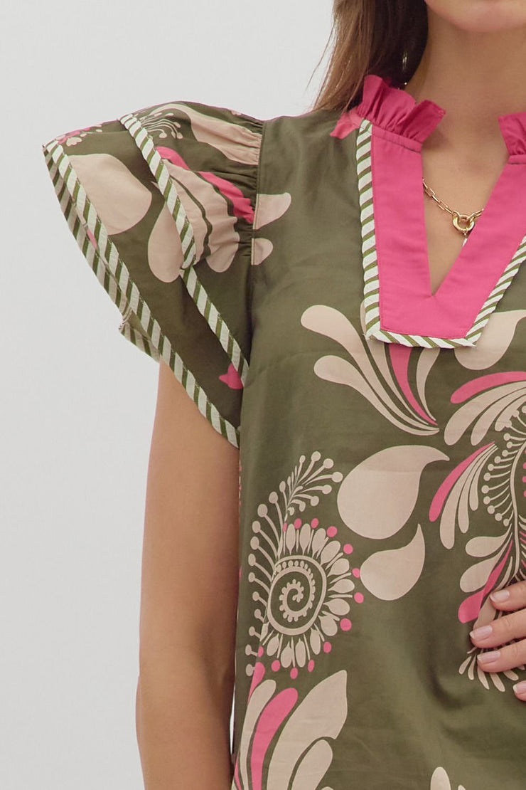 Olivia Flutter Sleeve
