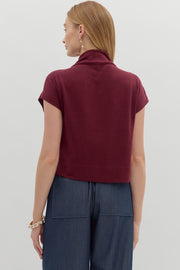 Ruby Mock Neck Top