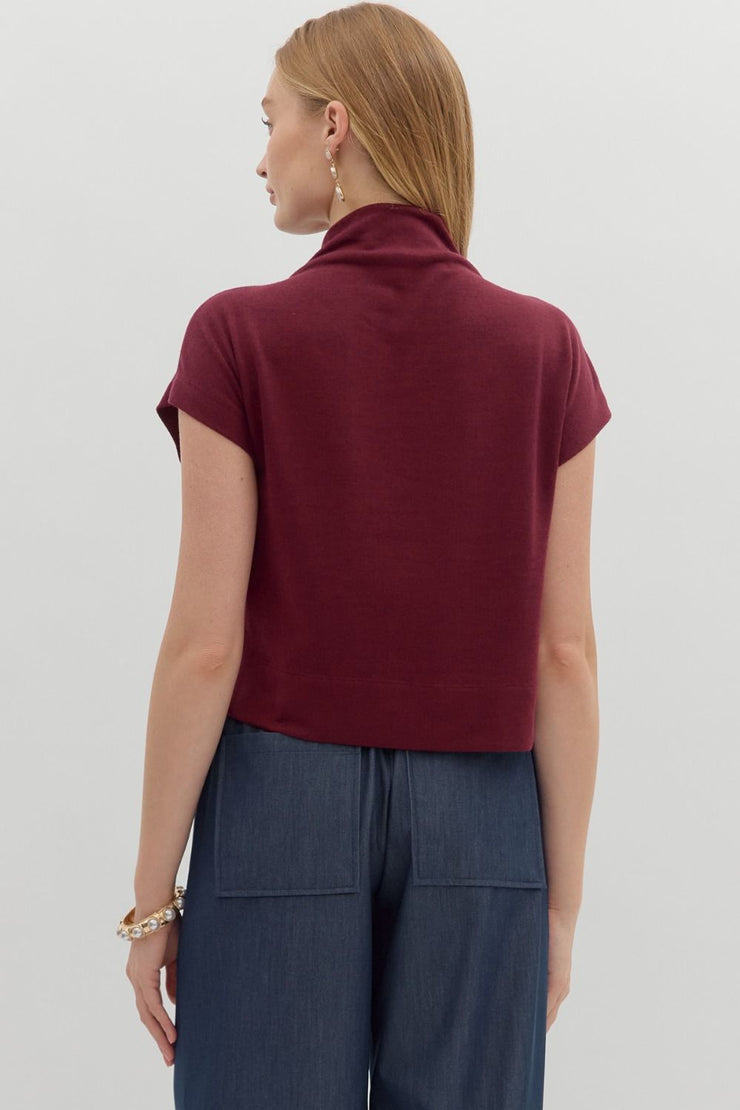 Ruby Mock Neck Top