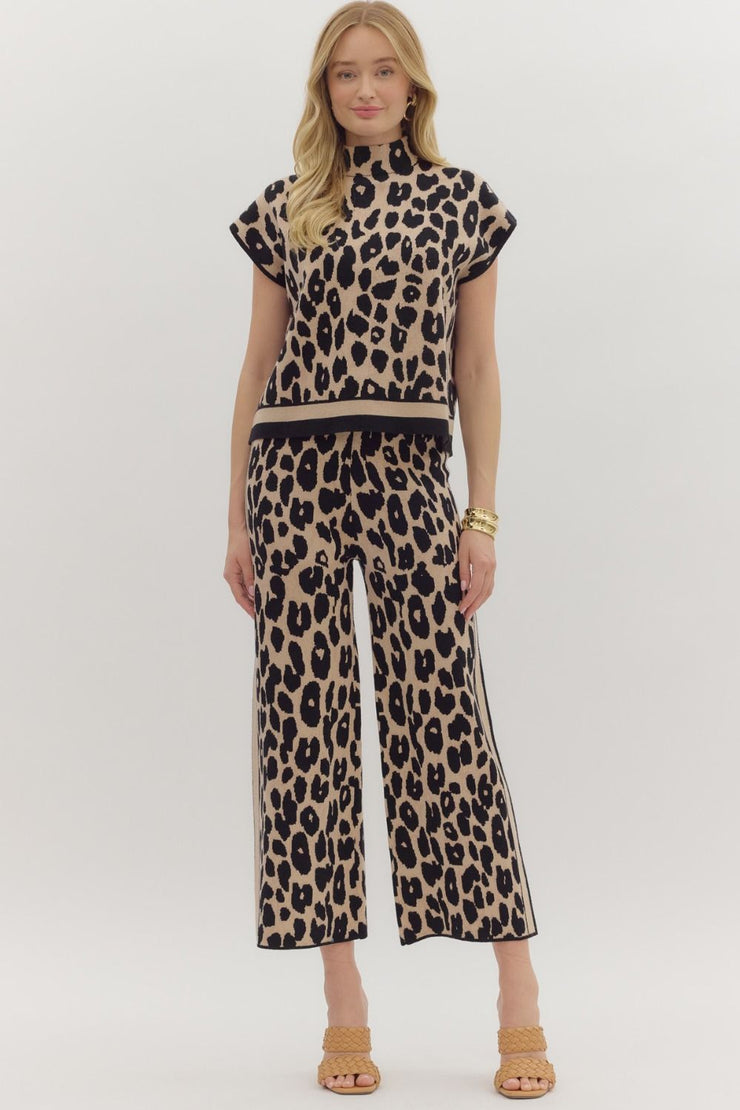 Animal Moves Knit Pants