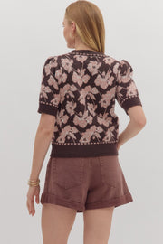 Chocolate Charm Sweater