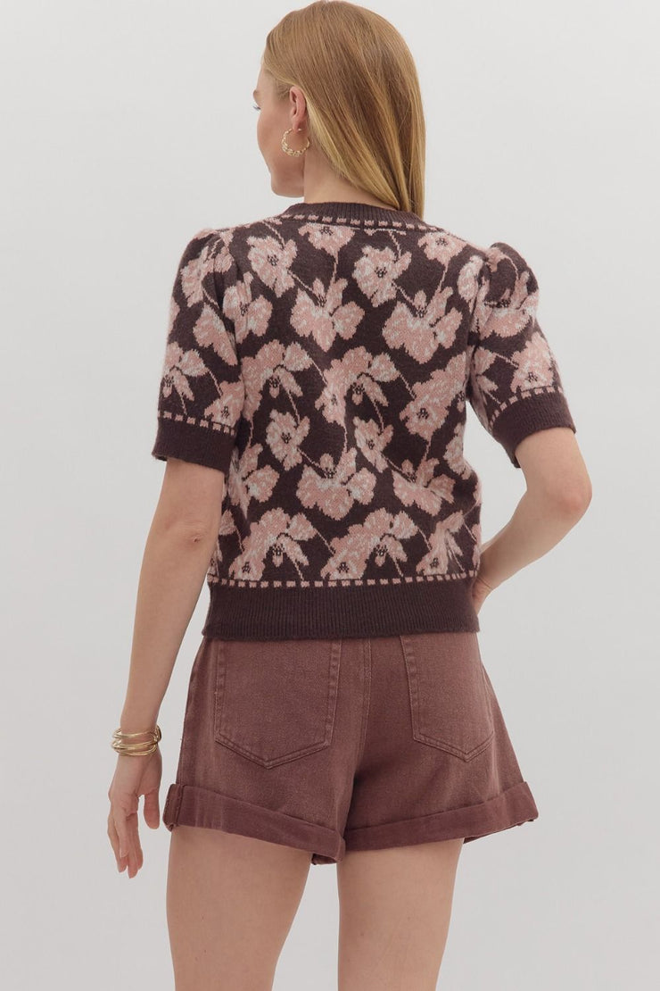 Chocolate Charm Sweater