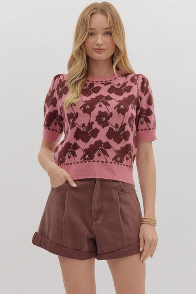 Pink Charm Sweater