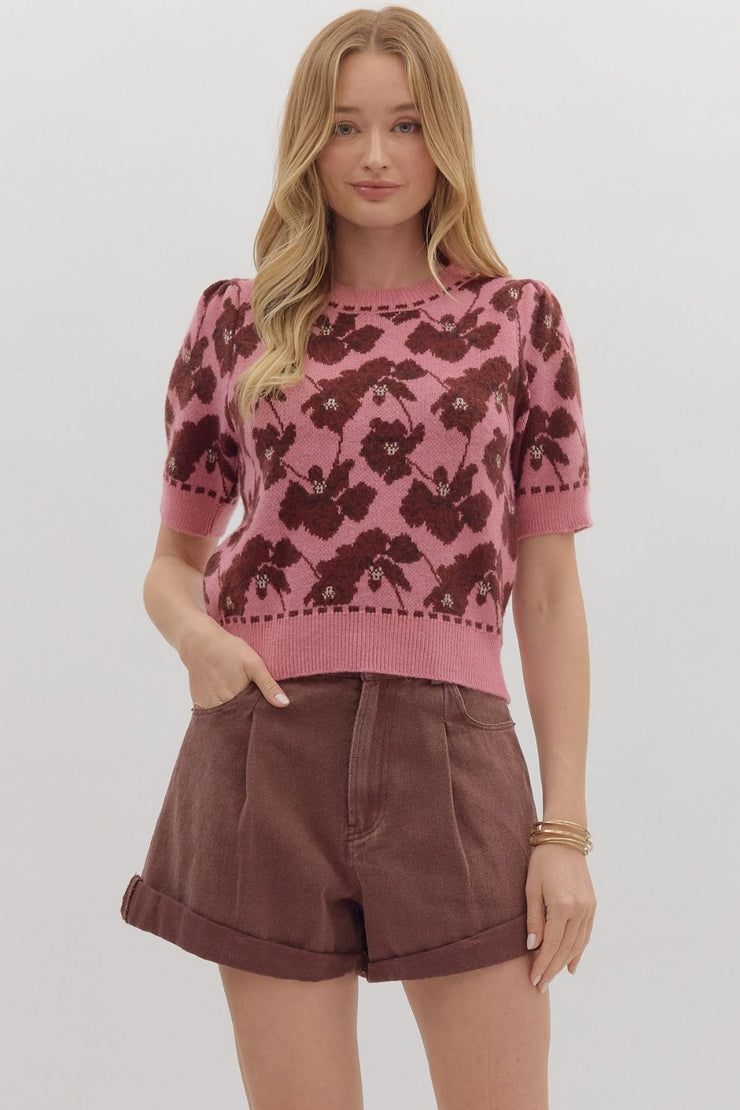 Pink Charm Sweater
