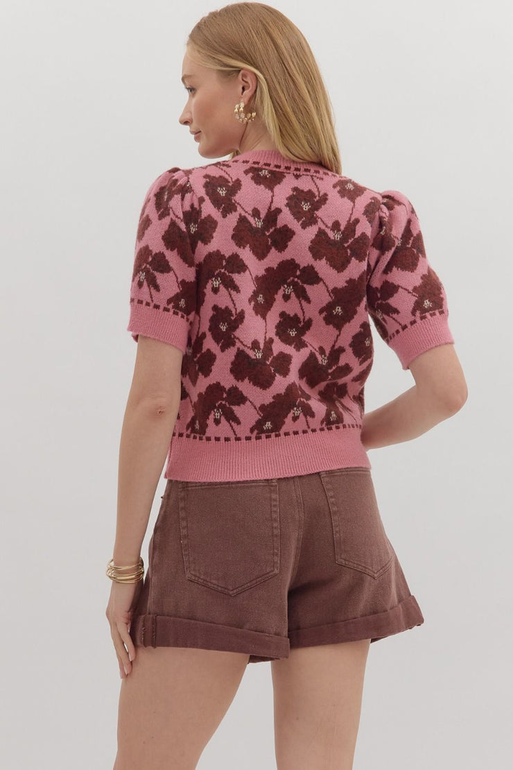 Pink Charm Sweater