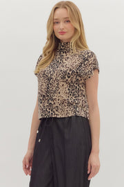 Leona Mock Neck Top