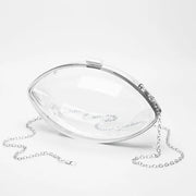 GameDay Silver & Clear Football