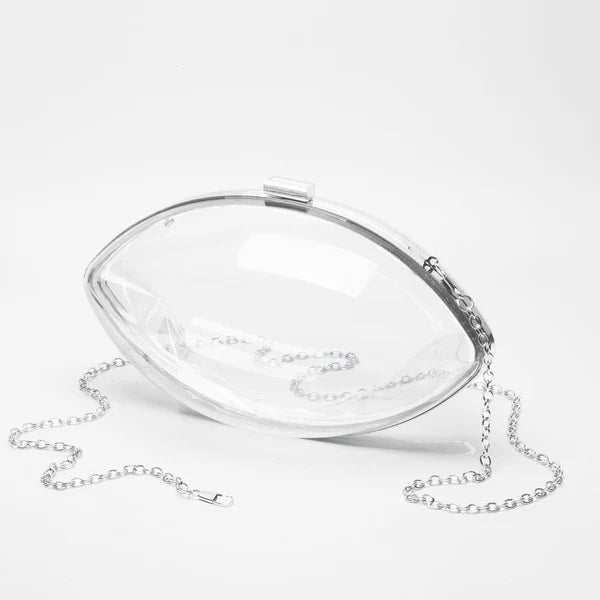 GameDay Silver & Clear Football