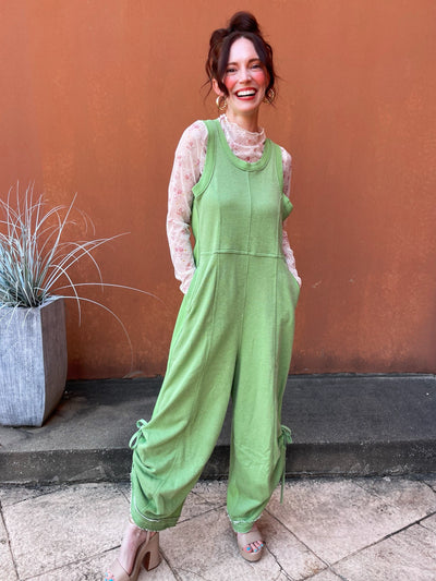 Sage Green Jumpsuit