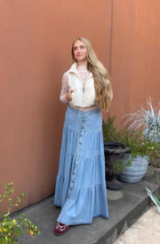 Maxine Denim Skirt