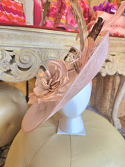 Southern Blush Fascinator