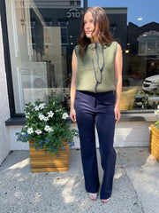 Navy Wide Leg