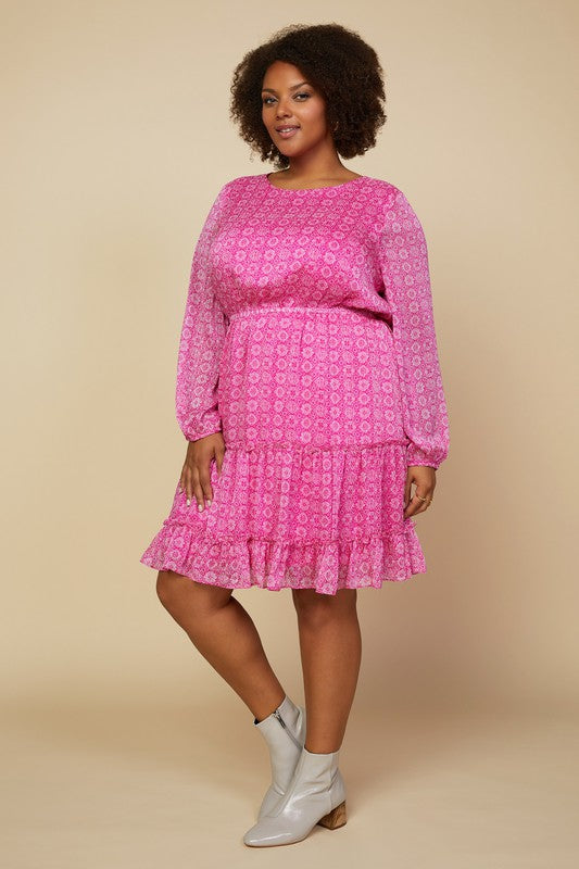 Ivy Pink Mini Dress