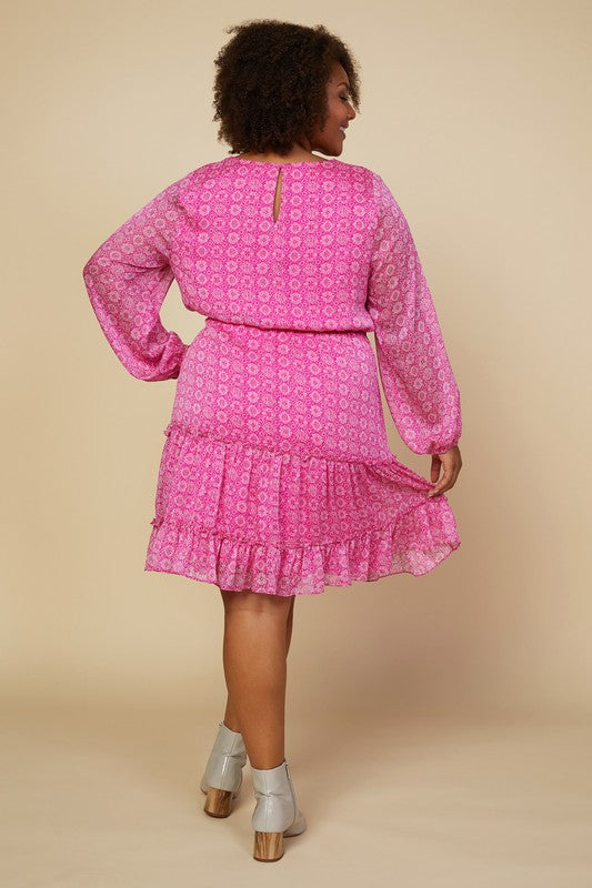Ivy Pink Mini Dress