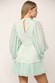 Mint Lace Dress