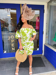 Southern Charm Green Dress